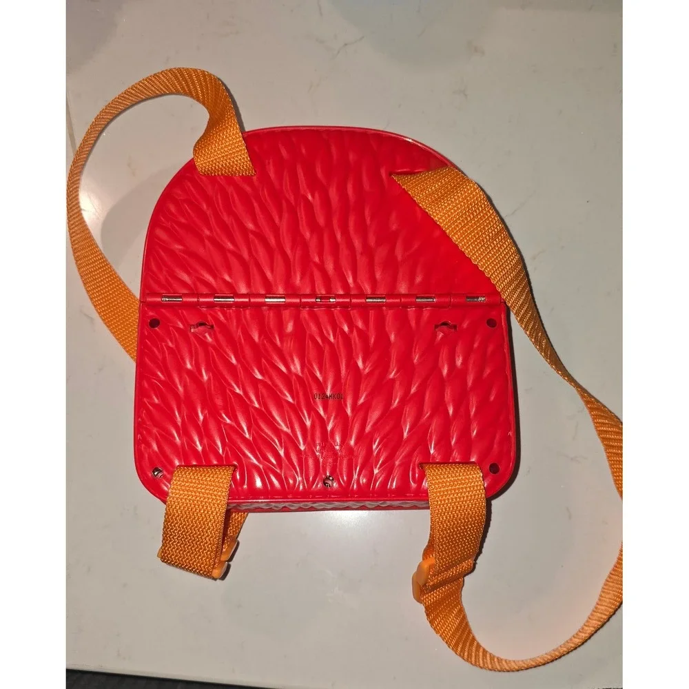 Sesame Street Elmo Red Hard Shell Plastic Toddler Backpack Adjustable Straps